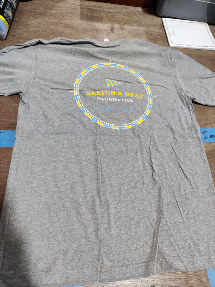 Tee Compass Gray
