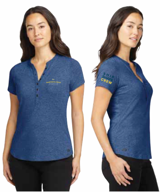 Shirt Ship Shape Womens Navy