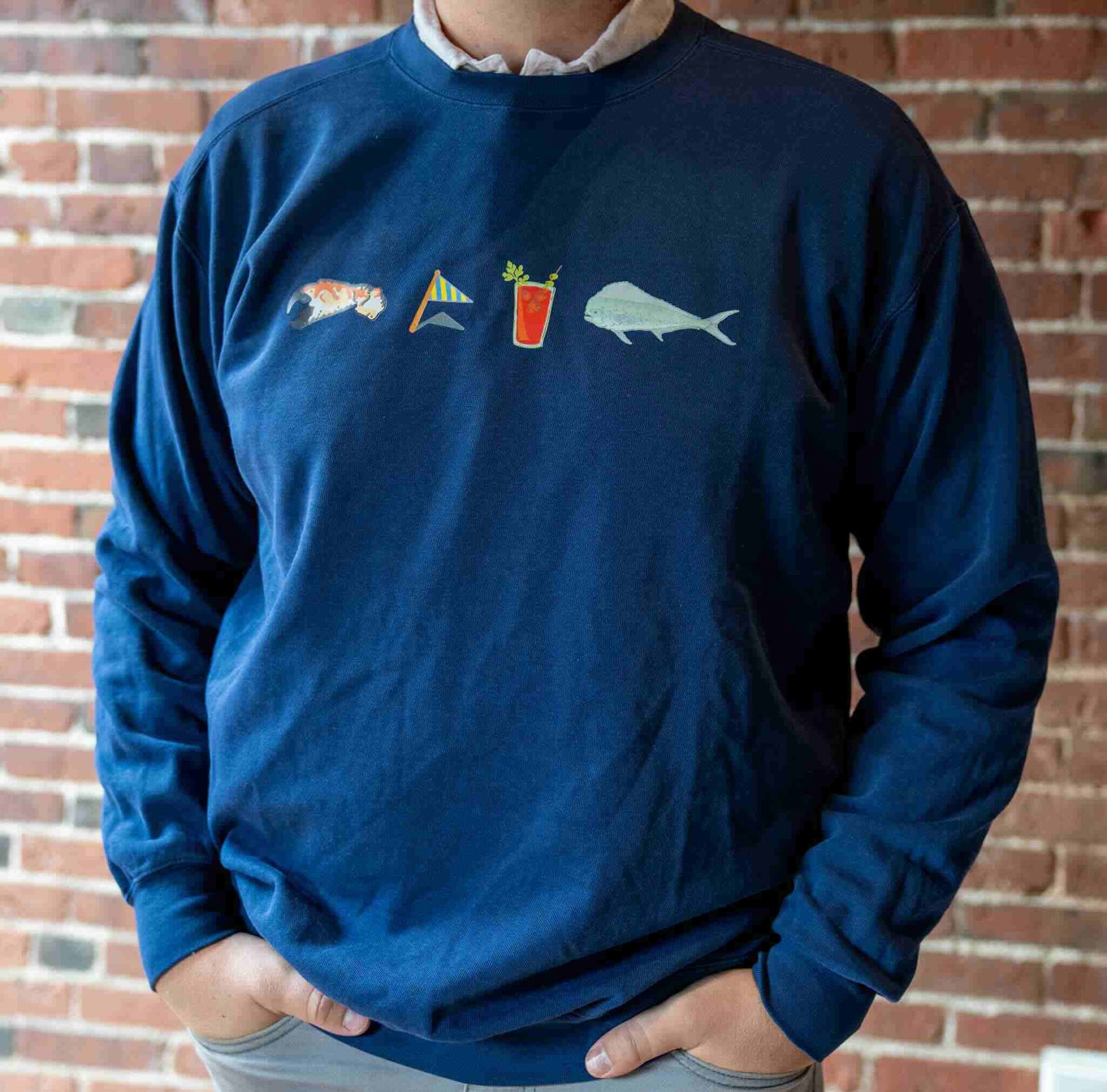 Seafarer's Crew Neck Sweatshirt