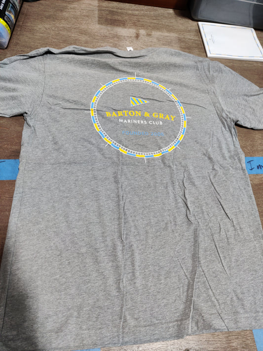 Tee Compass Gray